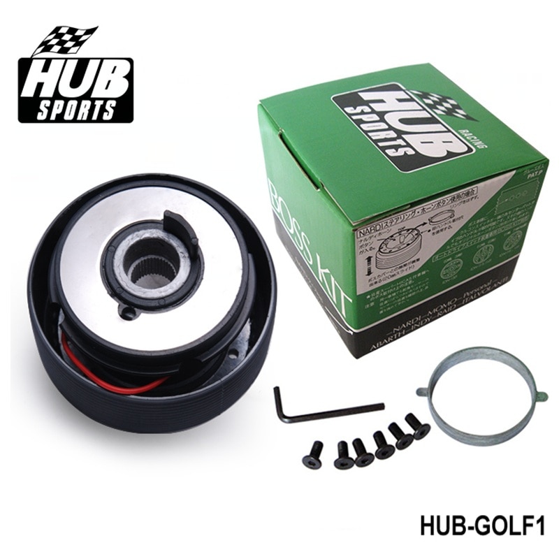 Universal Steering Wheel Hub Adapter Quick Release Boss Kit For VW Golf Mk2 - 90&#39;Spec HUB-GOLF1