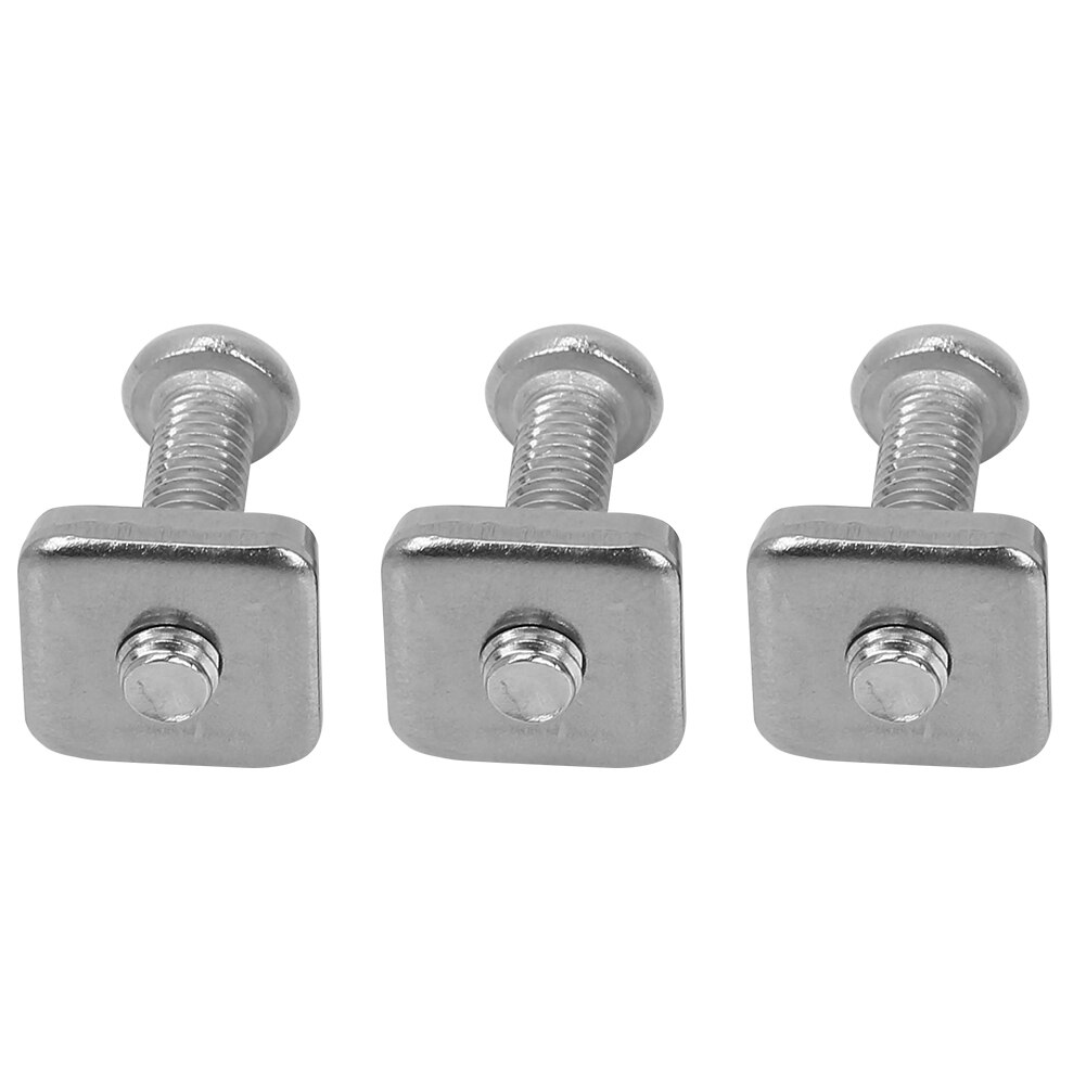 Surfboard Tail Fin Screw M4/M5 Surf Fin Nails Bolt Screws 19mm Longboard Sliding Fin Screw Single Fin Screw and Plate Surf Screw