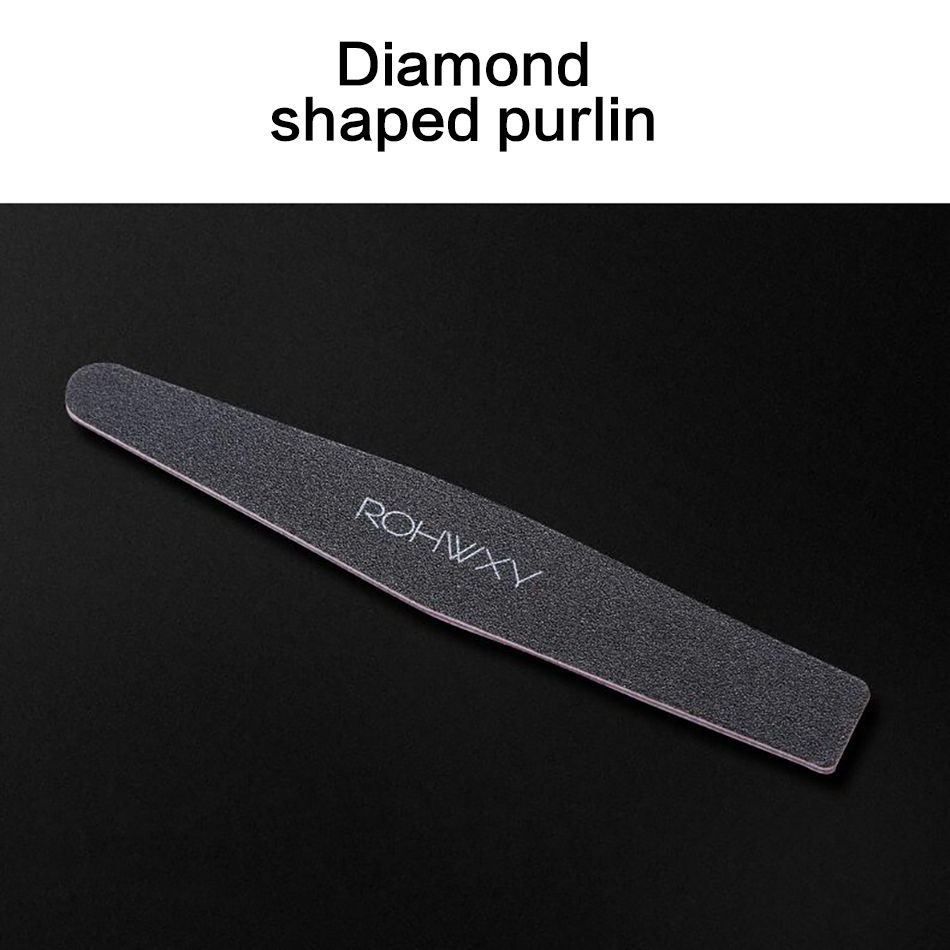 ROHWXY 1/5pcs Nail File Set 100/180 Sanding Buffer Block Pedicure Manicure Buffing Polish Beauty Tools Nail Files