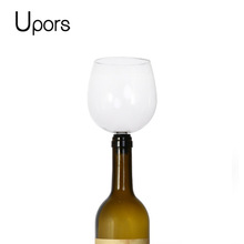 UPORS 500 ml Wijn Schenker In Fles Direct Te Drinken Creatieve Glazen Beker Transparante Borrelglas Wijn Decanter met Kurk bar Gereedschap