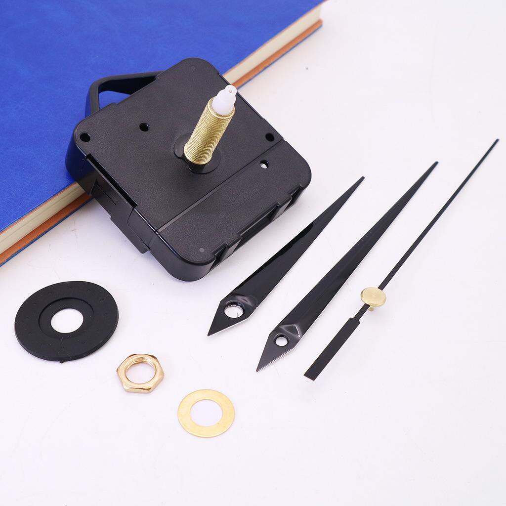 Diy vervangende wandklok kwartsuurwerk mechanisme fittingen onderdelen onderhoud