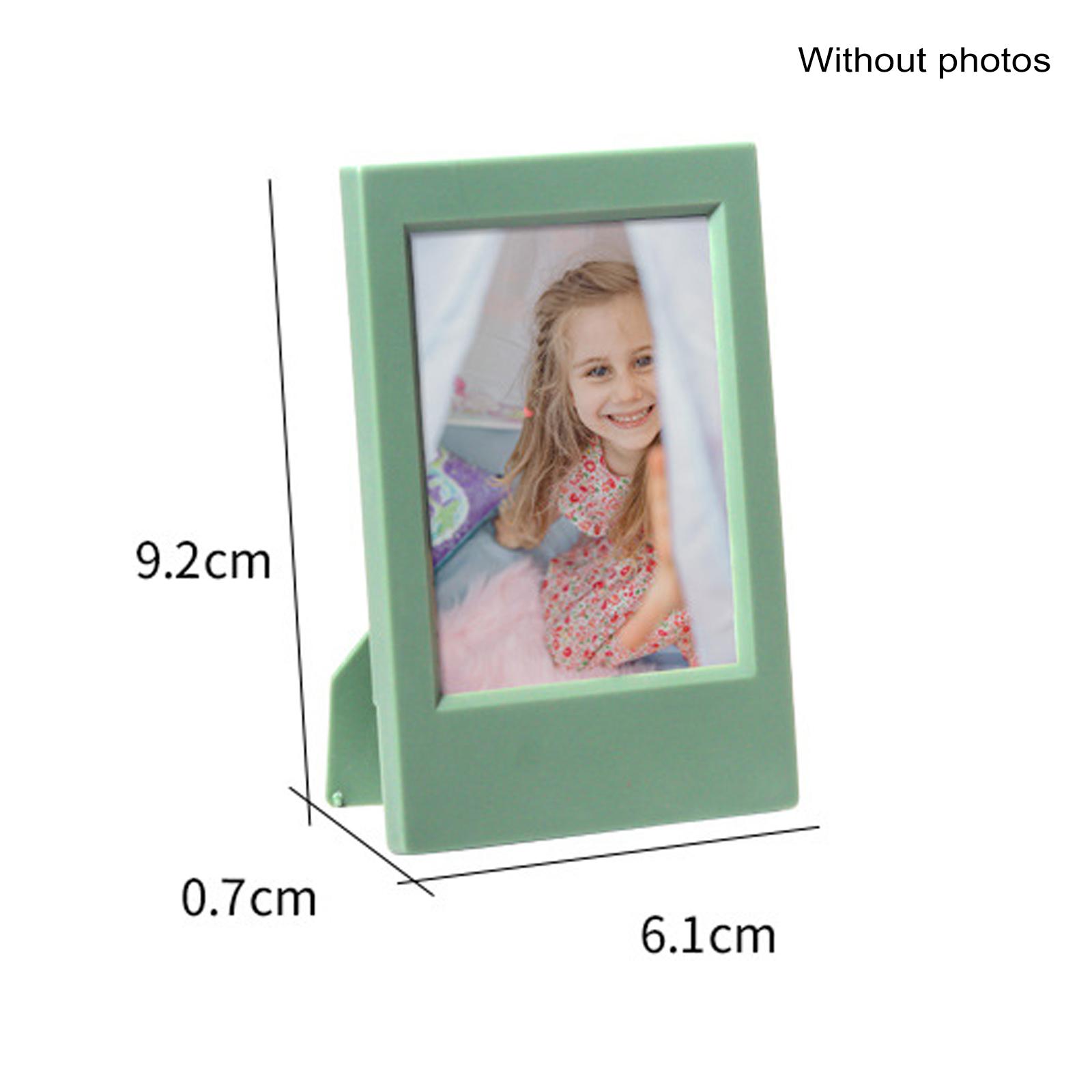 3-Zoll-Instax Mini-Film-Fotorahmen, bunter vertikaler Fotorahmen, Heim-Schreibtisch-Rahmen ​ Für Mini 12/11/9/8/Verknüpfung 2/EVO Fotorahmen