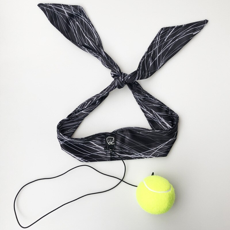 Pirat pannband boll boxning träning boll slåss näve reaktiv boll ventilerande bal