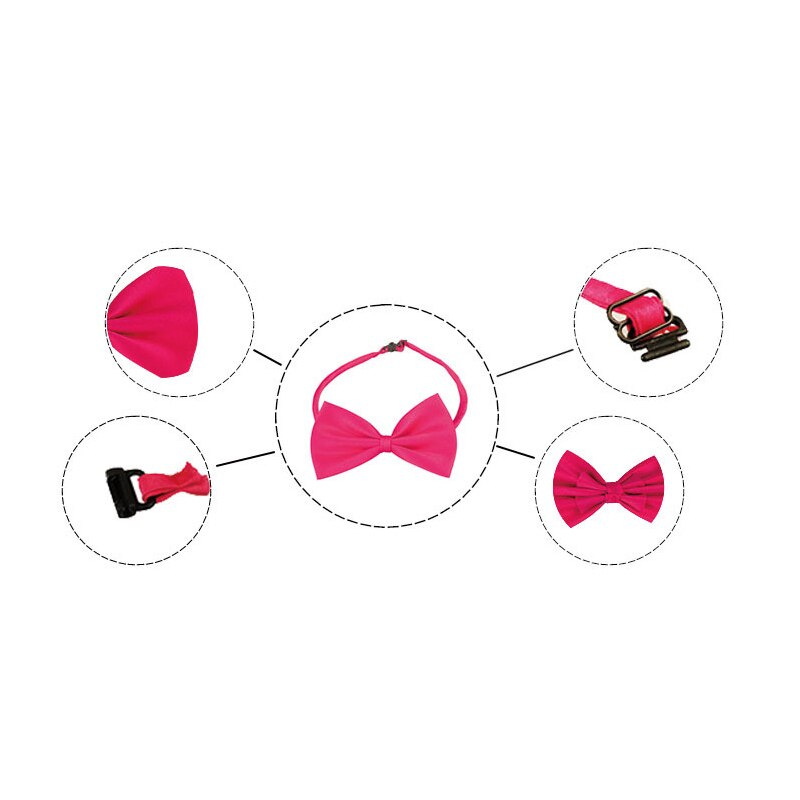 Corbatas de mariposa para hombre y niña, pajarita para boda para , accesorios de lazo liso caramelo,
