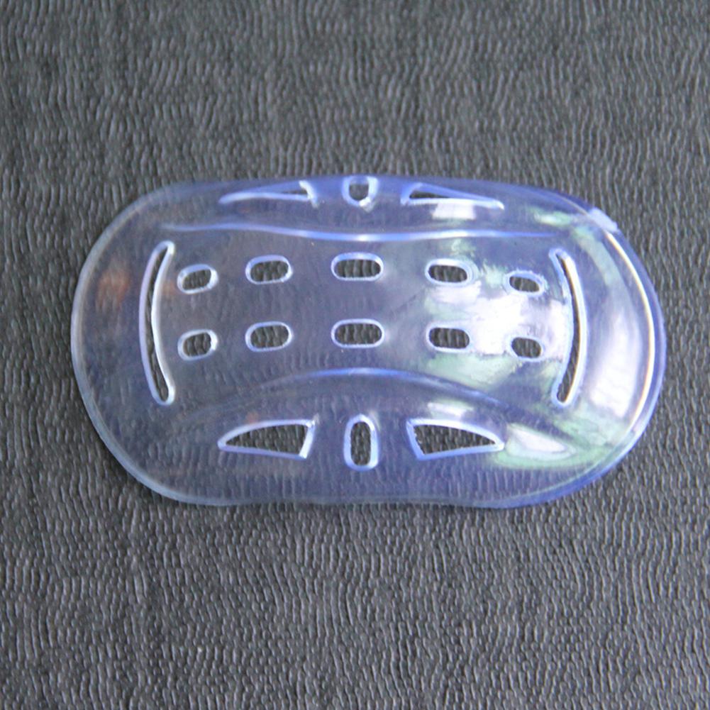 1Stck Universal- Helm Kinn Pad transparent Kinn Pad Helm Kinn Schutz Schutz Maske für Motorrad Fahrrad skaten Skifahren: Ursprünglich Titel