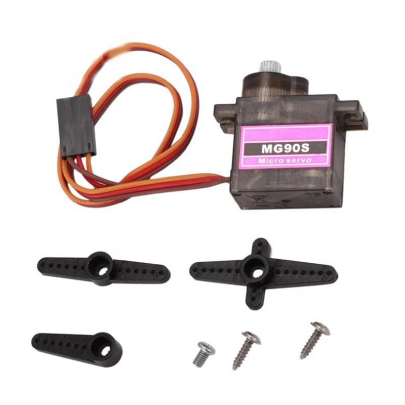 MG90s Metal Gear Micro Servo 3D 450 Rechte Elektrische Tuimelschijf 101A
