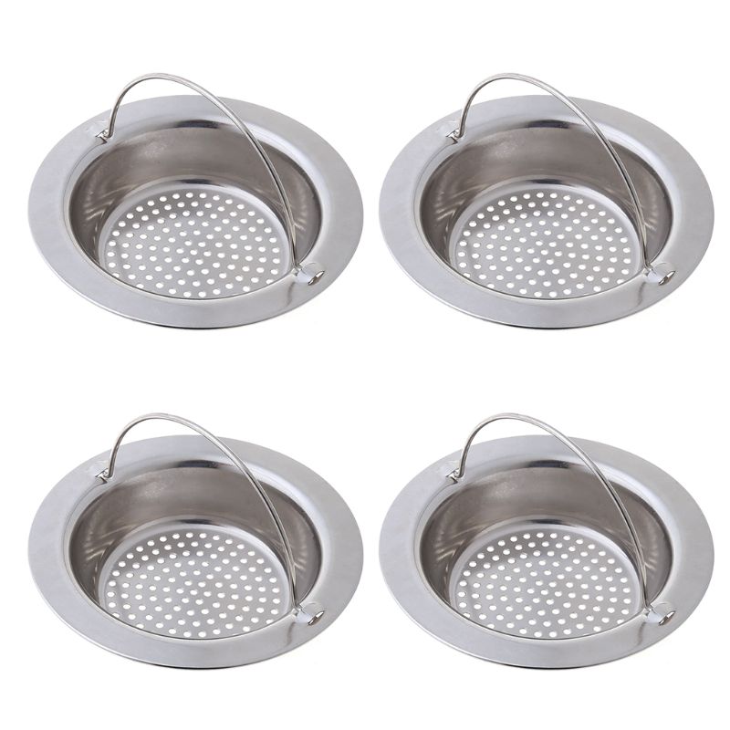 Rostfritt stål diskbänk sil dusch golv avlopp badrum plug fälla hårfångare diskbänk filter golv täcka dränering