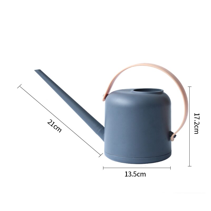 1.7L Watering Can Garden Plastic Small Water Bottle Pot Jug Easy to Use Handle Perfect for Irrigation Watering Plants Flower