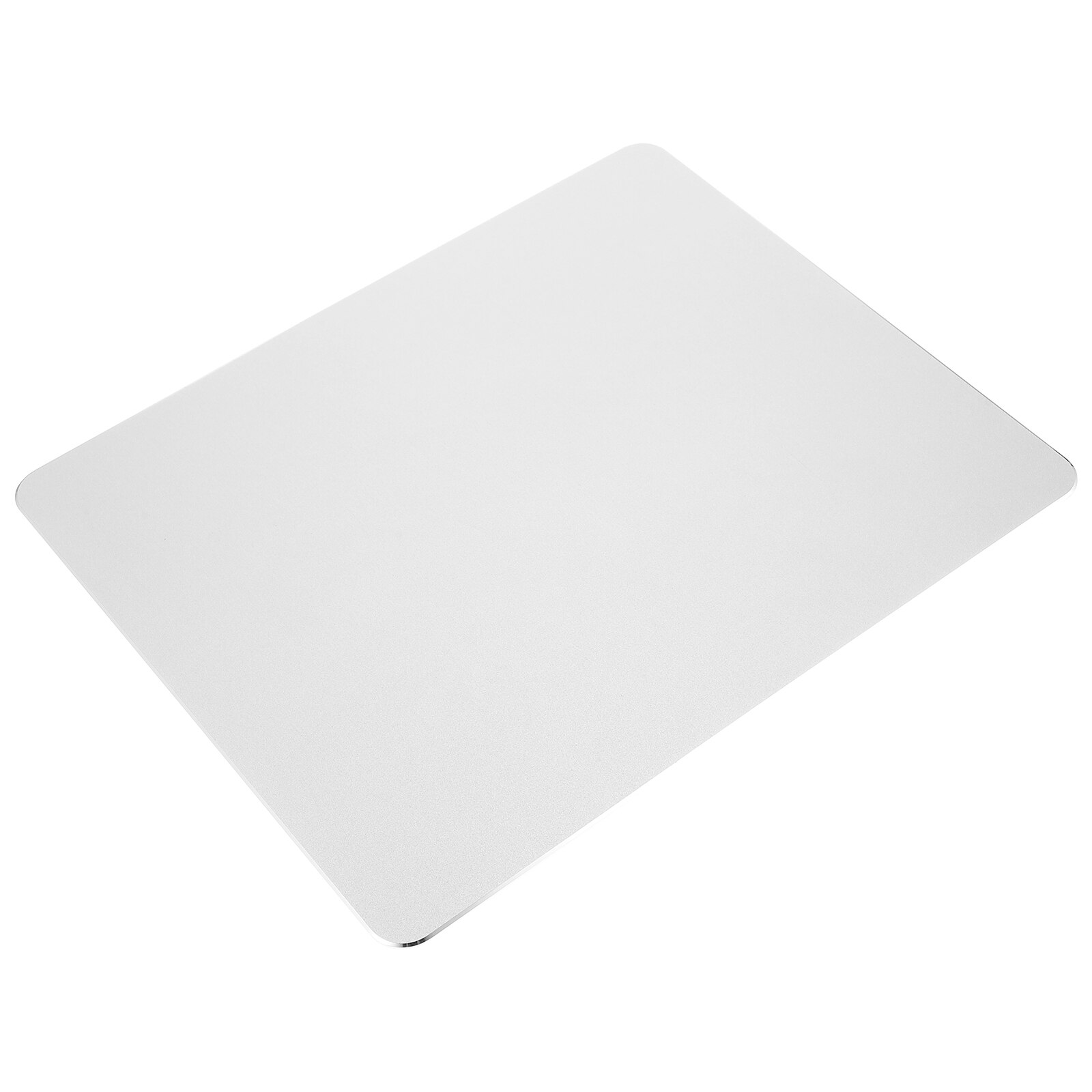 Double-sided Pad Portable Desk Pad for Home Gaming Pad Desk Mat: Silver22x18cm