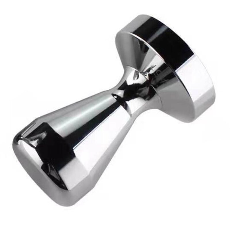 Edelstahl Kaffeestampfer 49mm - Profi-Tamper Für Espresso, Ergonomischer Griff, Barista Zubehör