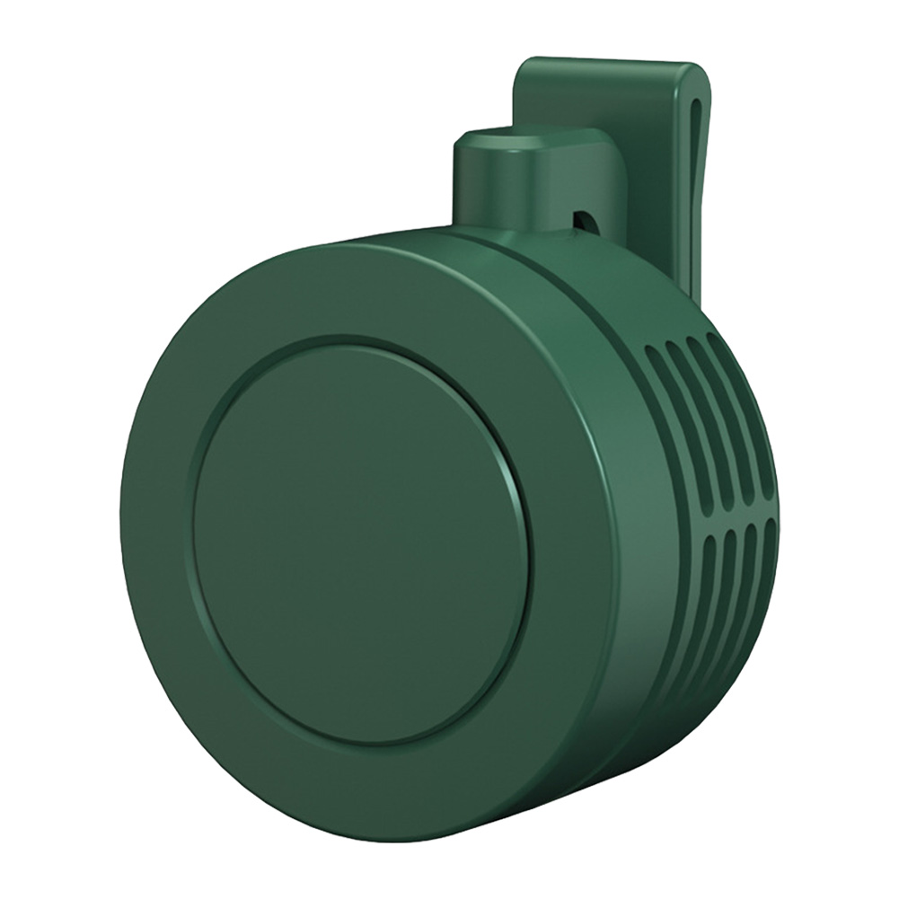 Hengende klips-type små vifter 900 mah usb bærbar mini liten elektrisk vifte bærbar stasjonær håndholdt vifte utendørs kjølevifte: Rød