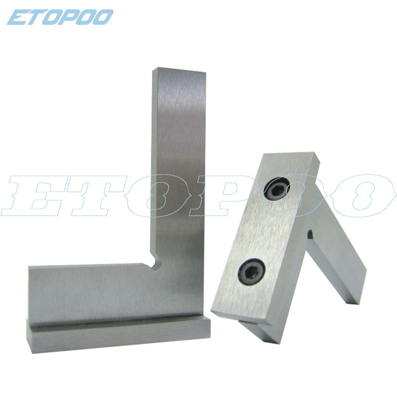 1pcs 90 degree Carbon steel Flat Edge Square With Wide Base Industrial Wide Base Square Gauge Tools
