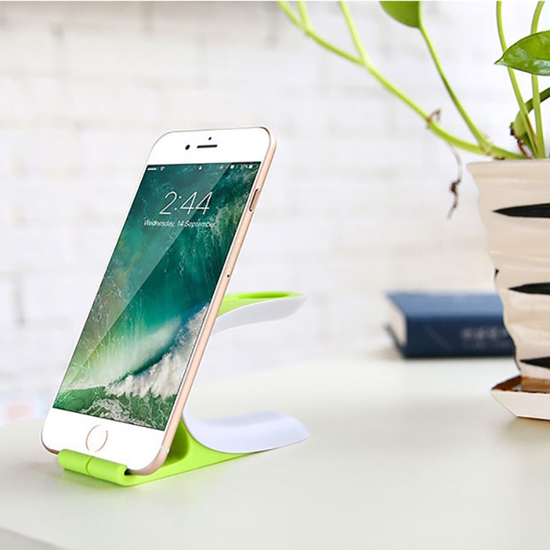 Probefit multi silikone standstation til apple ur 4 3 2 1 38 40 42 44mm holder til iphone: Grøn