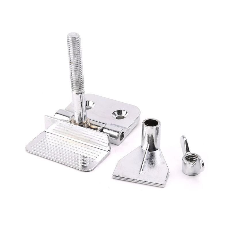 2 pièces en alliage de Zinc argent sérigraphie pinces charnière pince papillon charnière pince pour bricolage fixation écrans outil
