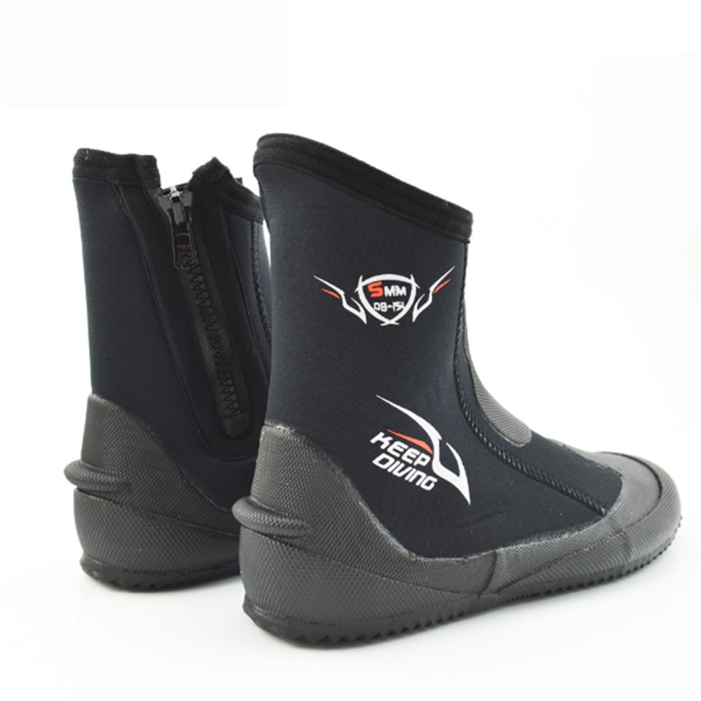 Les chaussures de plongée vulcanisées TaoBo sont des chaussures de Wading unisexes et des chaussures de pêche haut de gamme chaussures antidérapantes avec une épaisseur de 5MM
