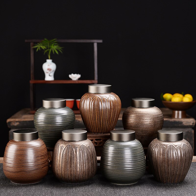 Large Cremation Urns for Human Ashes Pet Ceramic Urn Funeral Container for Ashes Small Animal Urn Keepsake Sealed Coffin Box