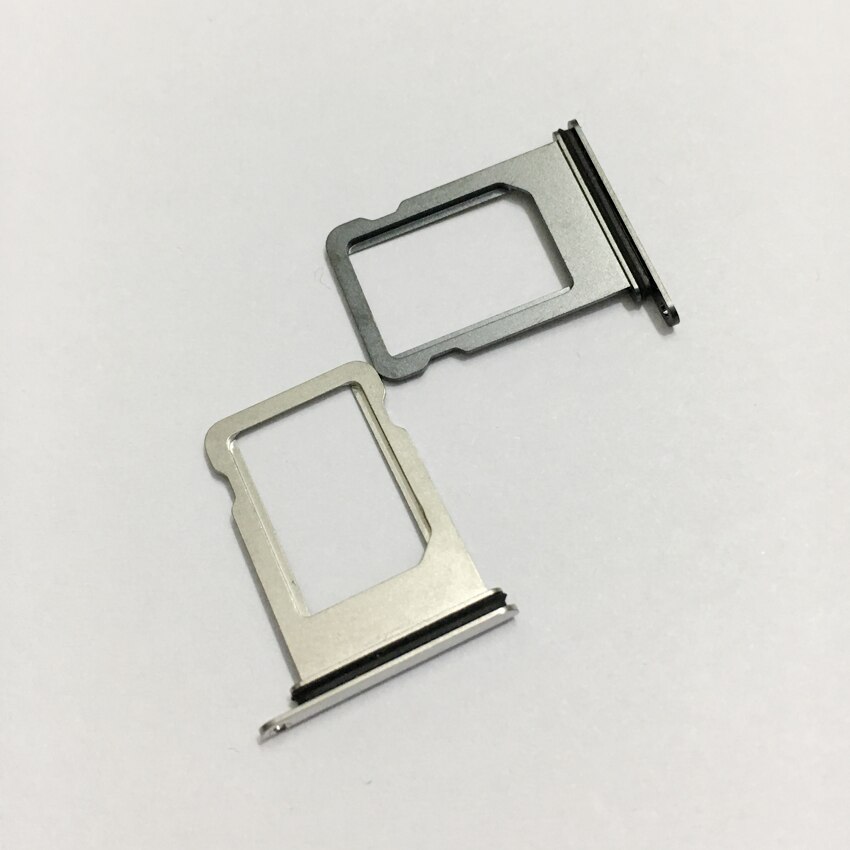 Sim Card Tray Slot Houder Voor iPhone 8 8 p 8 Plus X Sim Card Adapter Met Waterdichte Rubberen Pakking vervanging
