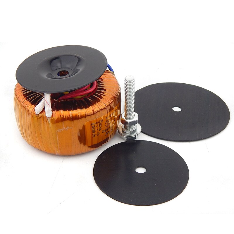 50W Kreisförmigen Kern transformator Für HiFi Audio- Verstärker Energie transformator mit Reinem kupfer emailliert drähte 140 ~ 0V 8 ~ 0V