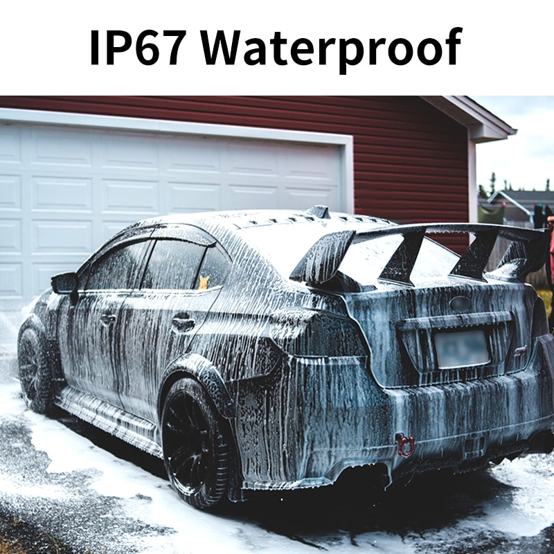 Hippcron Car Rear View Camera Night Vision For Auto Parking Monitor Waterproof 170 Degree Angle AHD Video