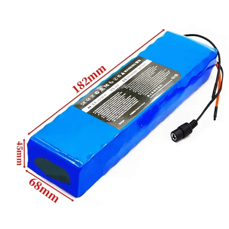 18650 36 V/42 V 10s2p 10500 mAh Elektroroller Power Lithiumbatterie Elektro-Skateboard BMS Roller Balance Auto