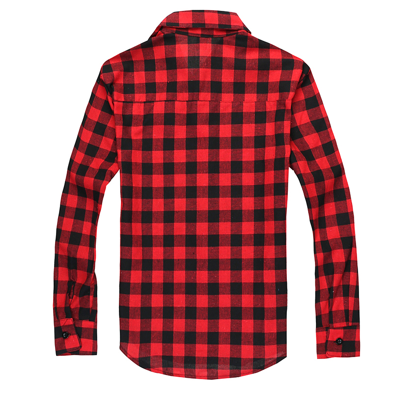 Mannen Plaid Shirt Camisas Sociale Herfst Mannen Mode Plaid Lange Mouwen Mannelijke Button Down Casual Controleren shirt