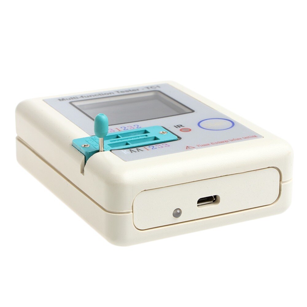 Probador de transistores LCR-TC, pantalla gráfica a todo color, producto terminado, LCR-T7, T4, TC1