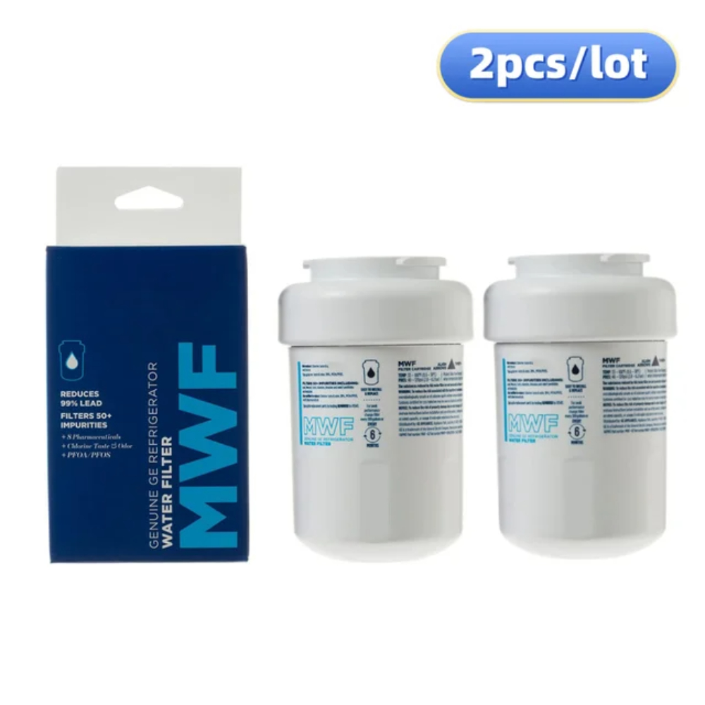Replace For GE MWF Refrigerator Water Filter For MFF MWFP MWFA MWFAP MWFINT GWF FMG(1-5 Pack): WHITE