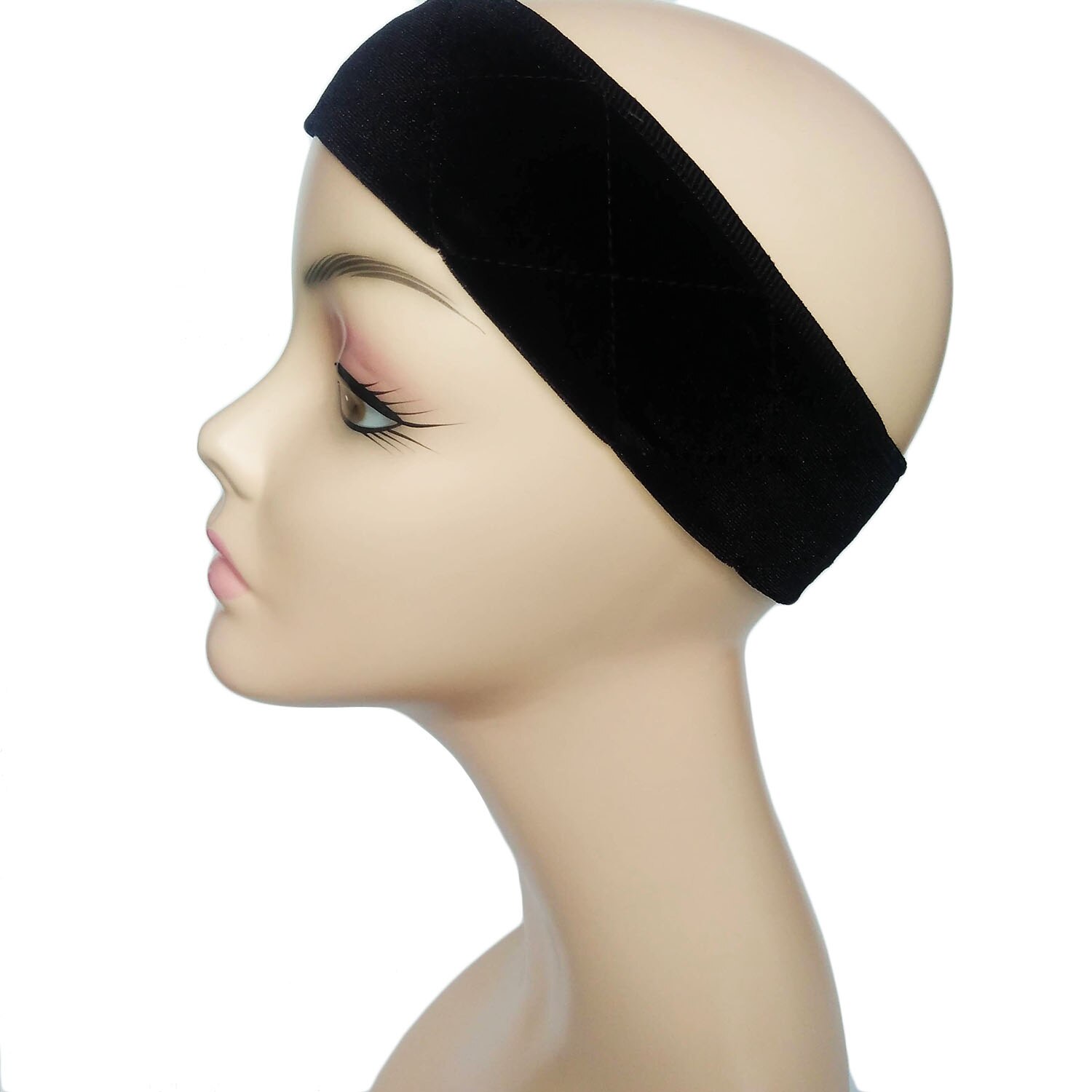 Bande de poignée de perruque antidérapante en velours réglable, avec bande auto-agrippante pour tenir votre perruque, chapeau écharpe de cheveux, 1 pièce