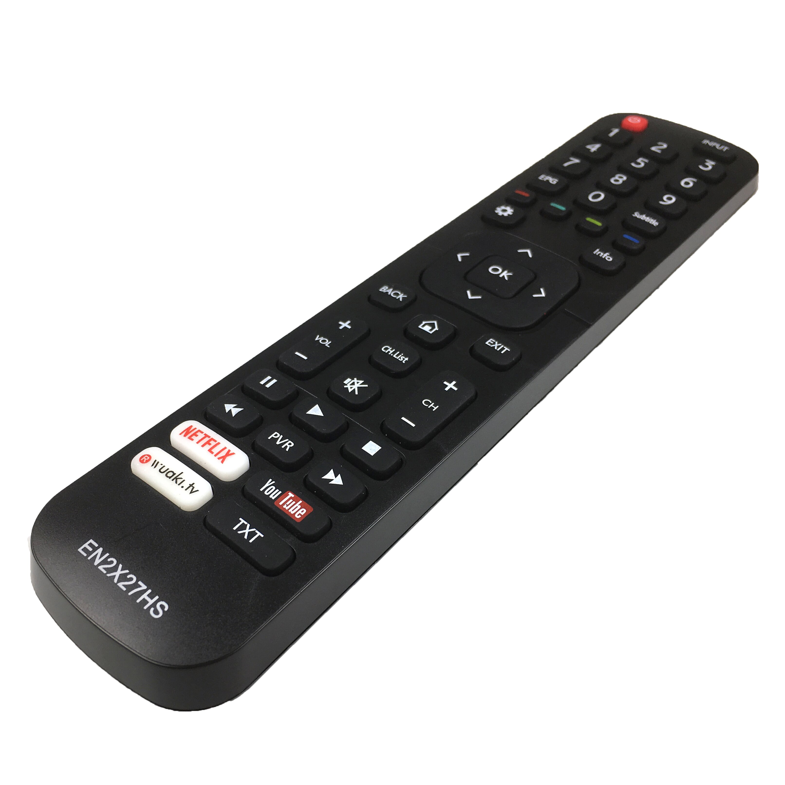 Remote Control EN2X27HS for HISENSE TV H55M3300 H50M3300 H49M3000 H49M2600 H43MEC3050 H75M7900 H65M7000