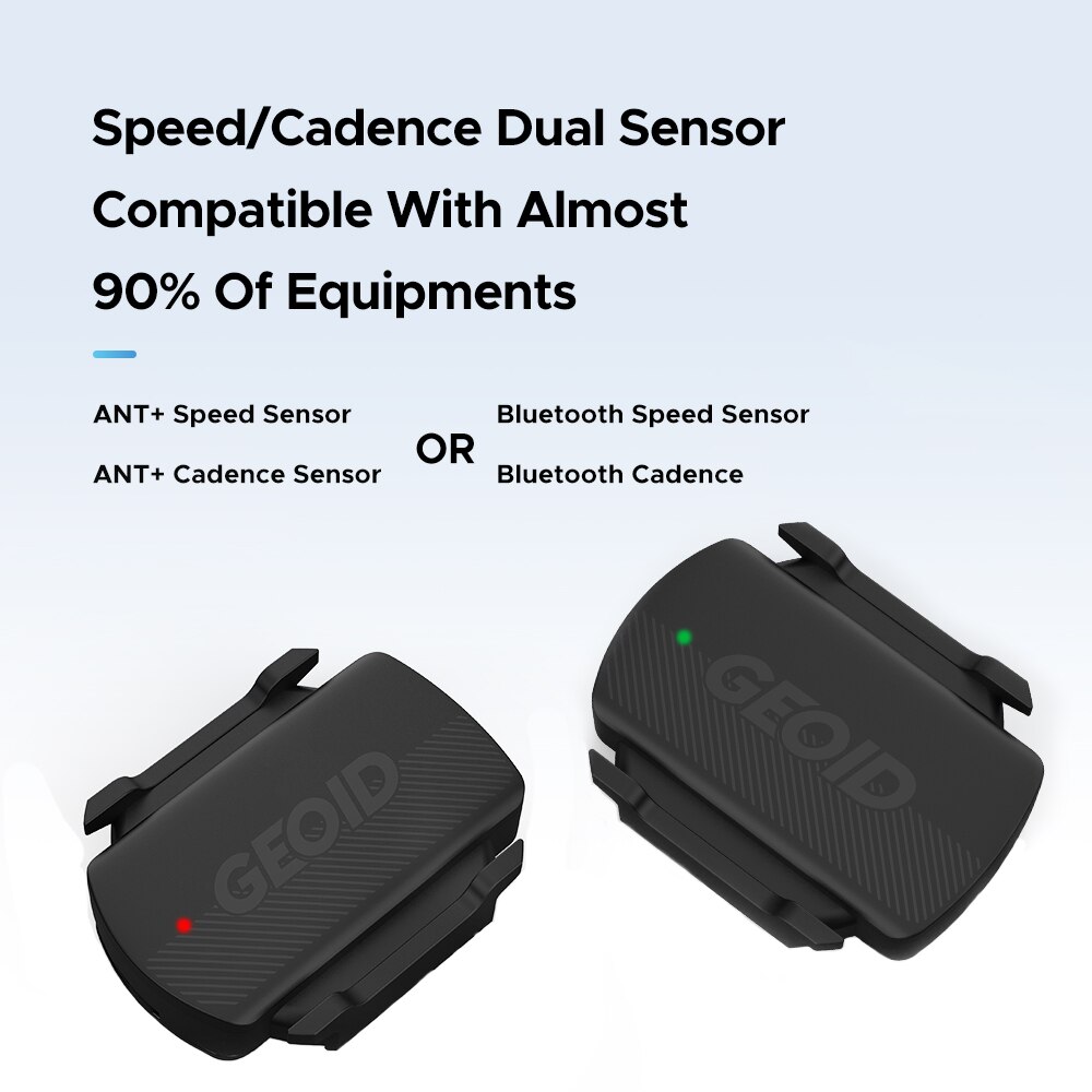 Bike Speed Cadence Sensor ANT Bluetooth Bicycle Computer Speedometer for Strava Garmin iGPSPORT Bryton Cycling Computer Wireless