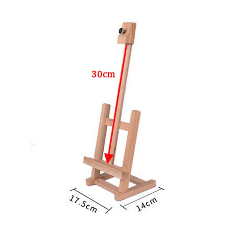 Wooden Sketch Easel For Artists Painting Stand H-frame Table Easel Stand Painting Accessories Oil Paint Art Supplies Adjustable