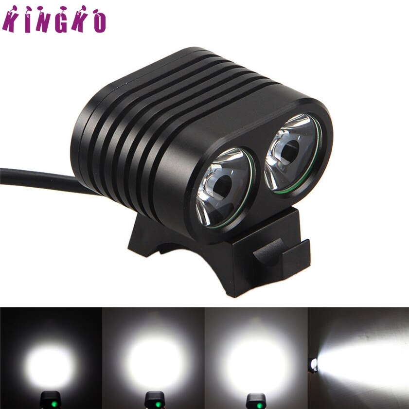 8000Lumen 2x CREE XM-L2 LED Cycling Front Bicycle Bike light Headlight Headlamp