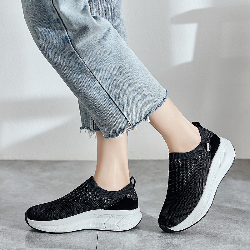 Sneakers Women Slip On Jogging Sport Shoes Breathable Mesh Summer Casual Shoe zapatos de mujer deportivo Spring