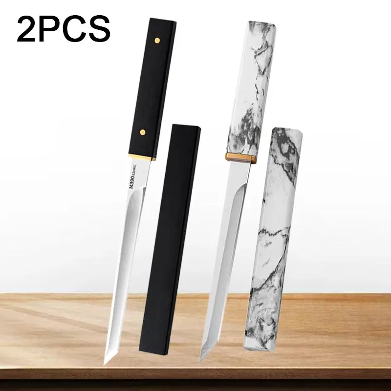 Cuchillos de cocina profesionales, Mini cuchillo para deshuesar carne, acero inoxidable, utilidad para pelar frutas y verduras, Cocina Para el hogar: YELLOW