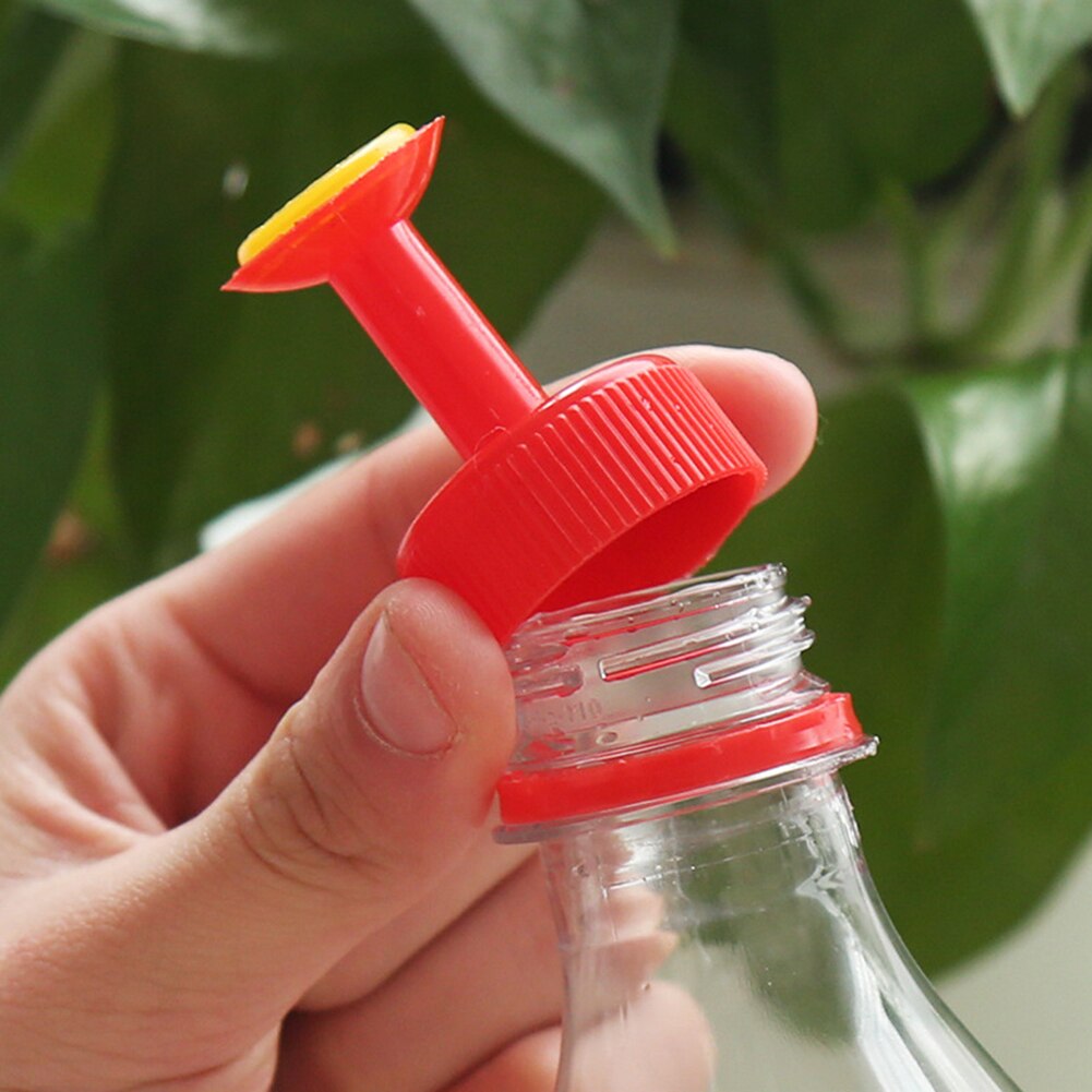 Gardening Plant Watering Attachment Spray-head Soft Drink Bottle Water Can Top Waterers Seedling Irrigation Equipment