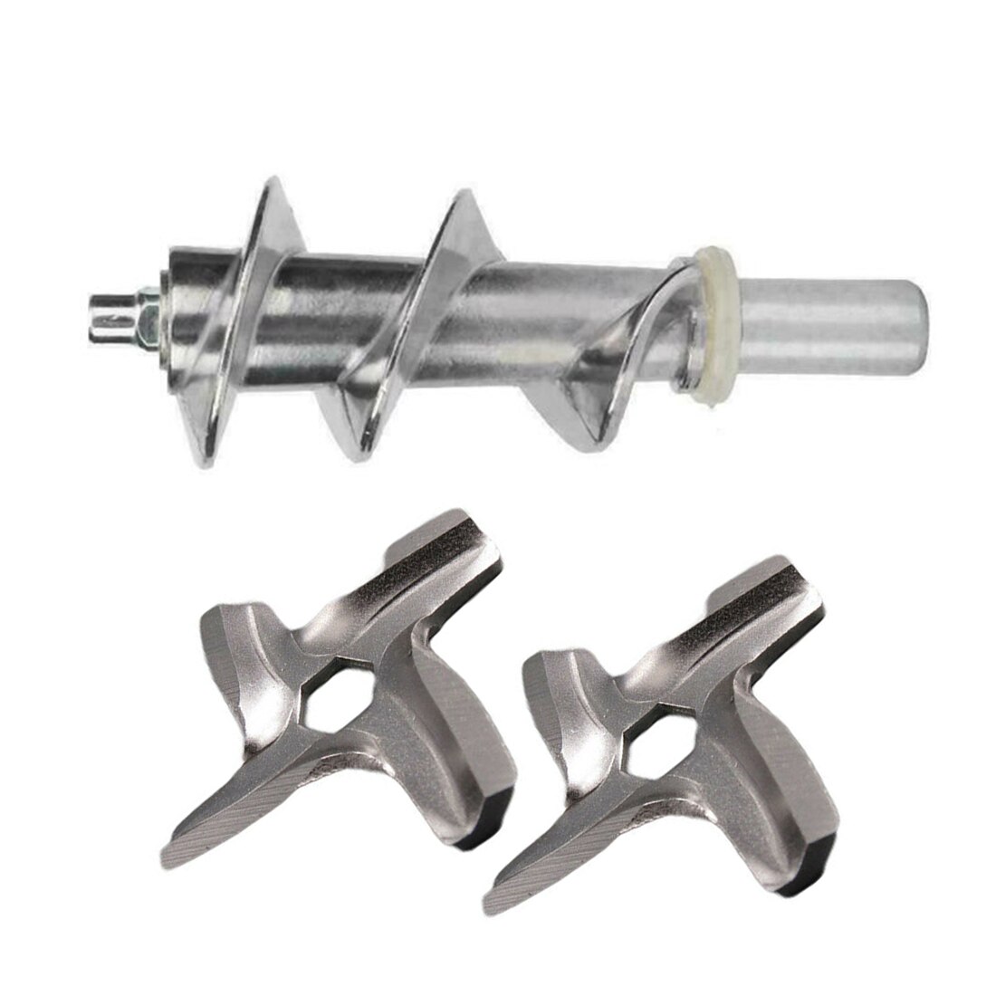 Food-Grade Vleesmolen Roestvrij Staal Professionele 3Pcs Schroef Mincer