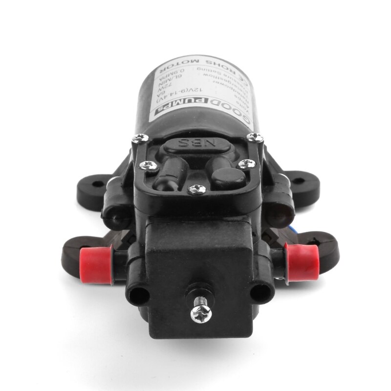 12V 72W High Pressure Micro Diaphragm Water Pump Automatic Switch Reflux Type