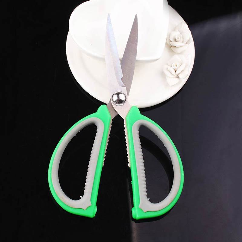 Tijeras de cocina DIY, tijeras duraderas para oficina escolar, tijeras de corte de papel, tijeras de acero inoxidable para el hogar, tijeras afiladas para estudiantes: JD050L