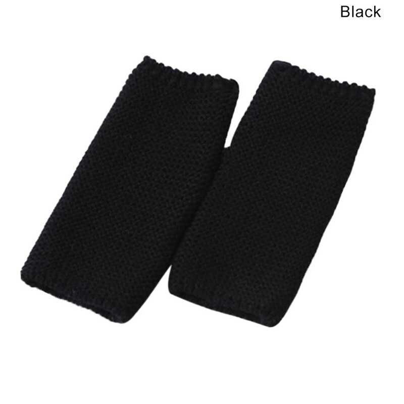 Bottes pour femmes ensembles automne hiver au Crochet en tricot fourrure garniture jambières manchettes Toppers bottes chaussettes tricoté bottes manchettes accessoires: Style A-2