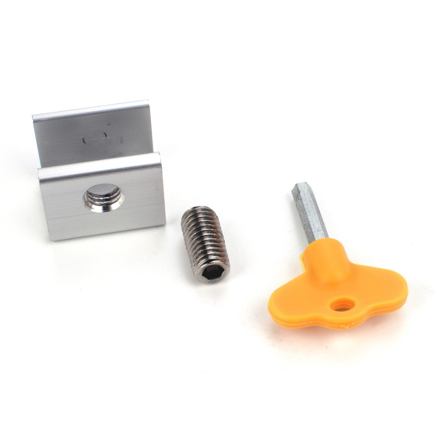 Tapón para cerraduras de ventana de gabinete, correas de seguridad para puertas, seguridad antirrobo para niños, mascotas, herramientas de Hardware para cerradura de ventana corredera sin perforar