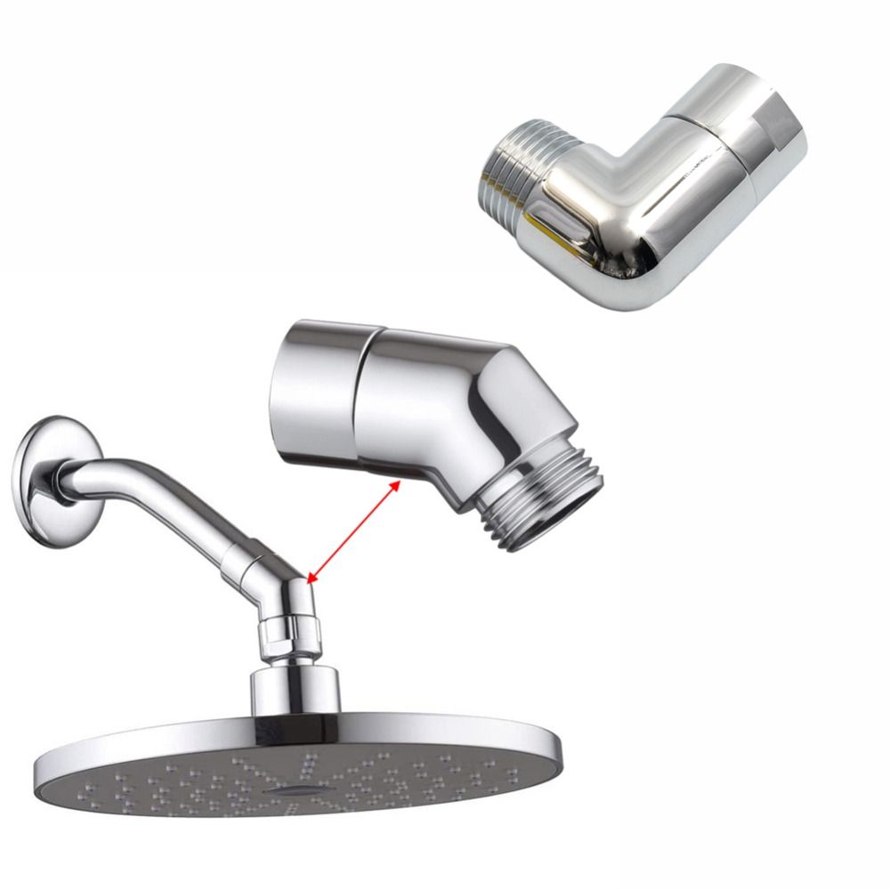 Dusch kopf Winkel Adapter g1/2 Anschlüsse Dusch Arm Verlängerung winkel 90 ° 135 ° Ellbogen Hand brause oben Sprüh bogen