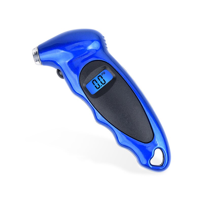 Bandenspanningsmeter 0-150 Psi Backlight Hoge Precisie Digitale Bandenspanning Monitoring Auto Bandenspanningsmeter: blue