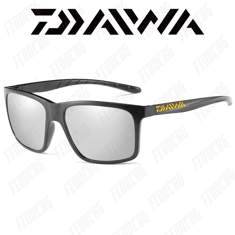 Daiwa Mode Gepolariseerde Zonnebril Mannen Vierkante Frame Mannelijke Zonnebril Vissen Rijden Zon Bril UV400: 88