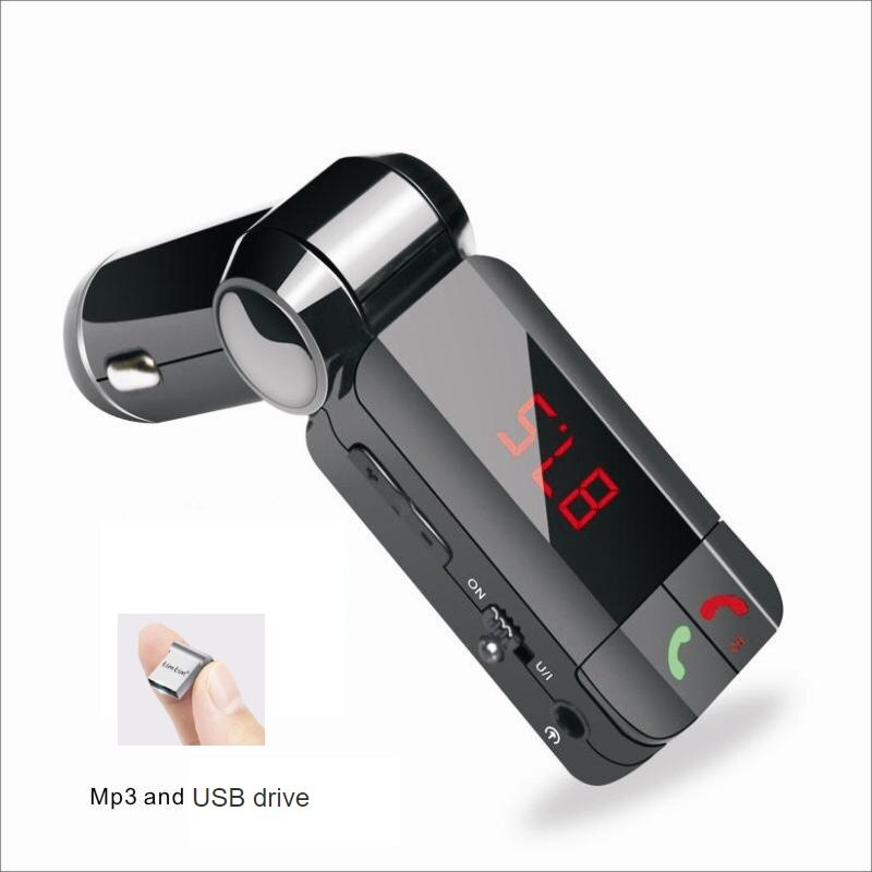 Auto  mp3 soitin bluetooth handsfree puhelin 12v auton tupakansytytin fm käynnistä u levy musiikki usb laturi aux tulo: Mp3 ( usb-asema)