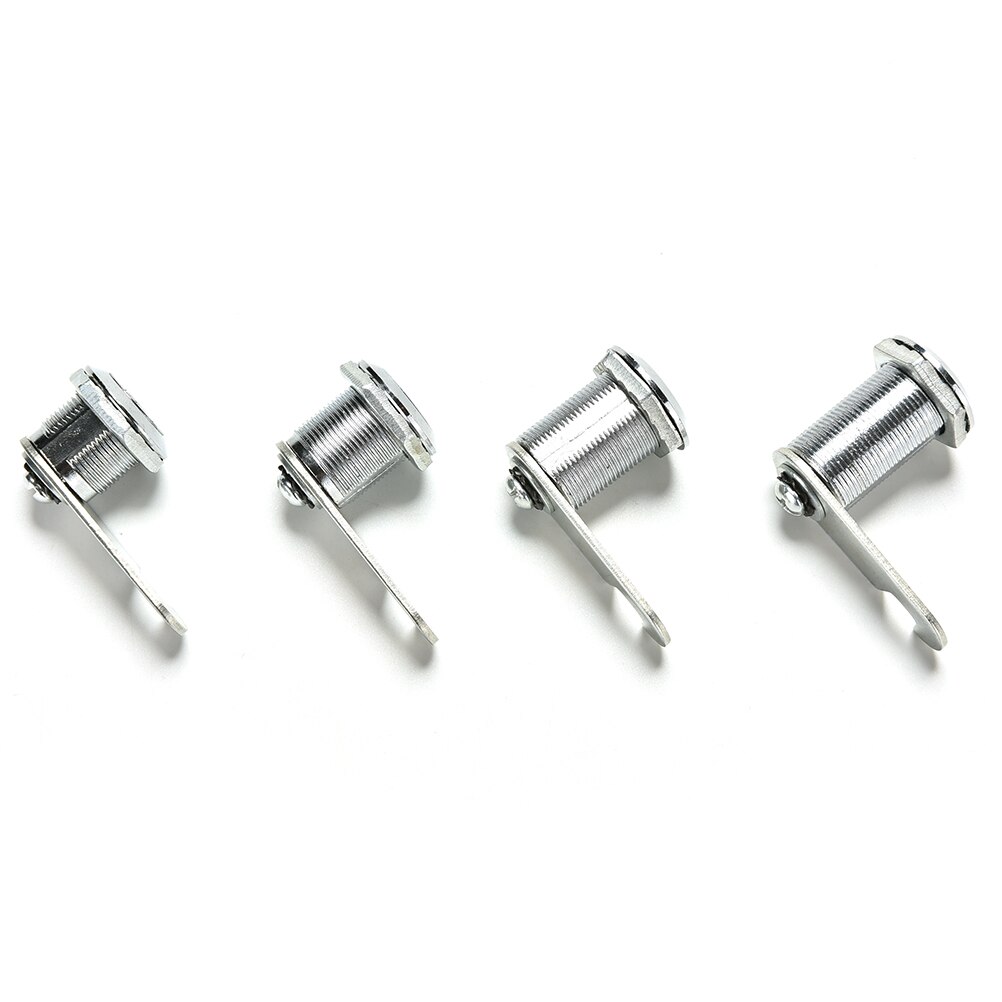 ! 16-30mm Security Furniture Locks With Plastic Keys Hardware Cam Cylinder Locks Door Cabinet Mailbox Drawer Cupboard Locker