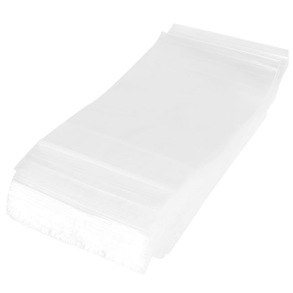 Ppyy Hersluitbare Zakken Met Rits, Clear Plastic, 15X10Cm, Pak Van 100