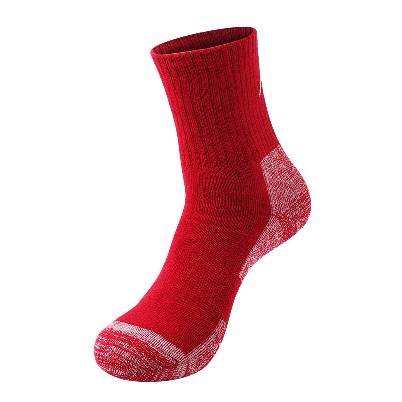Calze da sci termiche invernali uomo caldo donna Outdoor ciclismo snowboard escursionismo sport calze Coolmax calze termiche più spesse: red  006 size M