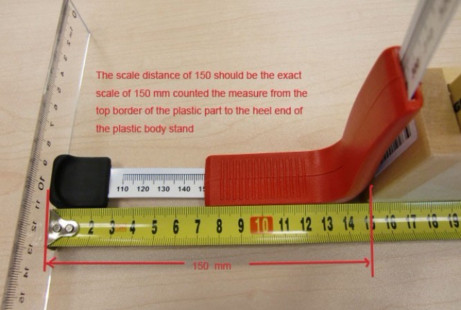 11-32cm sko måler fodmål gauge voksne børn fod måleenhed sko størrelse regnemaskine fodmål lineal