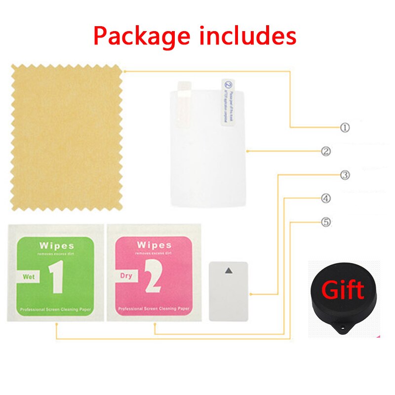 Protective Screen Protector Film Kit for Xiaomi Yi 4K 4K+ Xiaoyi Lite Action Sport Camera Accessories Lens Cover