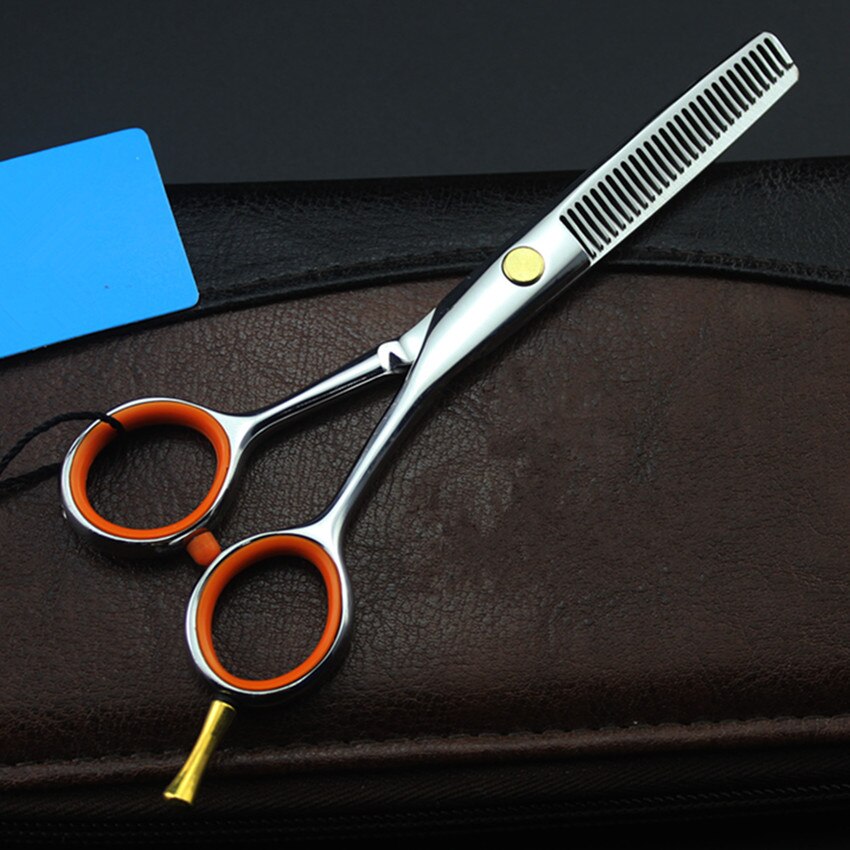5 inch Japan 440c hair scissors set make up thinning scissor shears cutting barber tools hairdressing scissors
